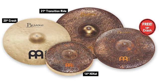 Mike Johnston Byzance Cymbal Set